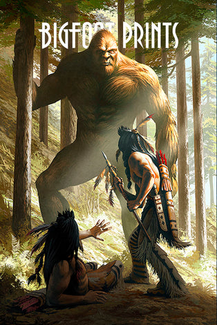 Bigfoot · Signed Art Prints