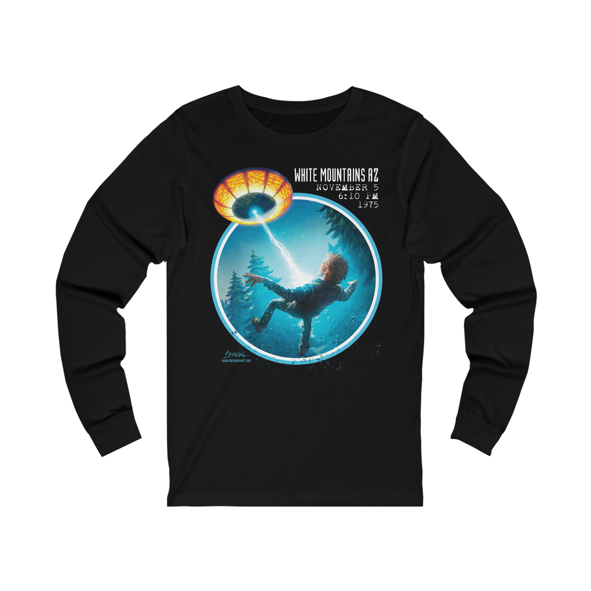 Fire In The Sky, "Zapped" Unisex Long Sleeve Tee