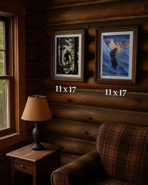 The Yeti · Signed Art Prints