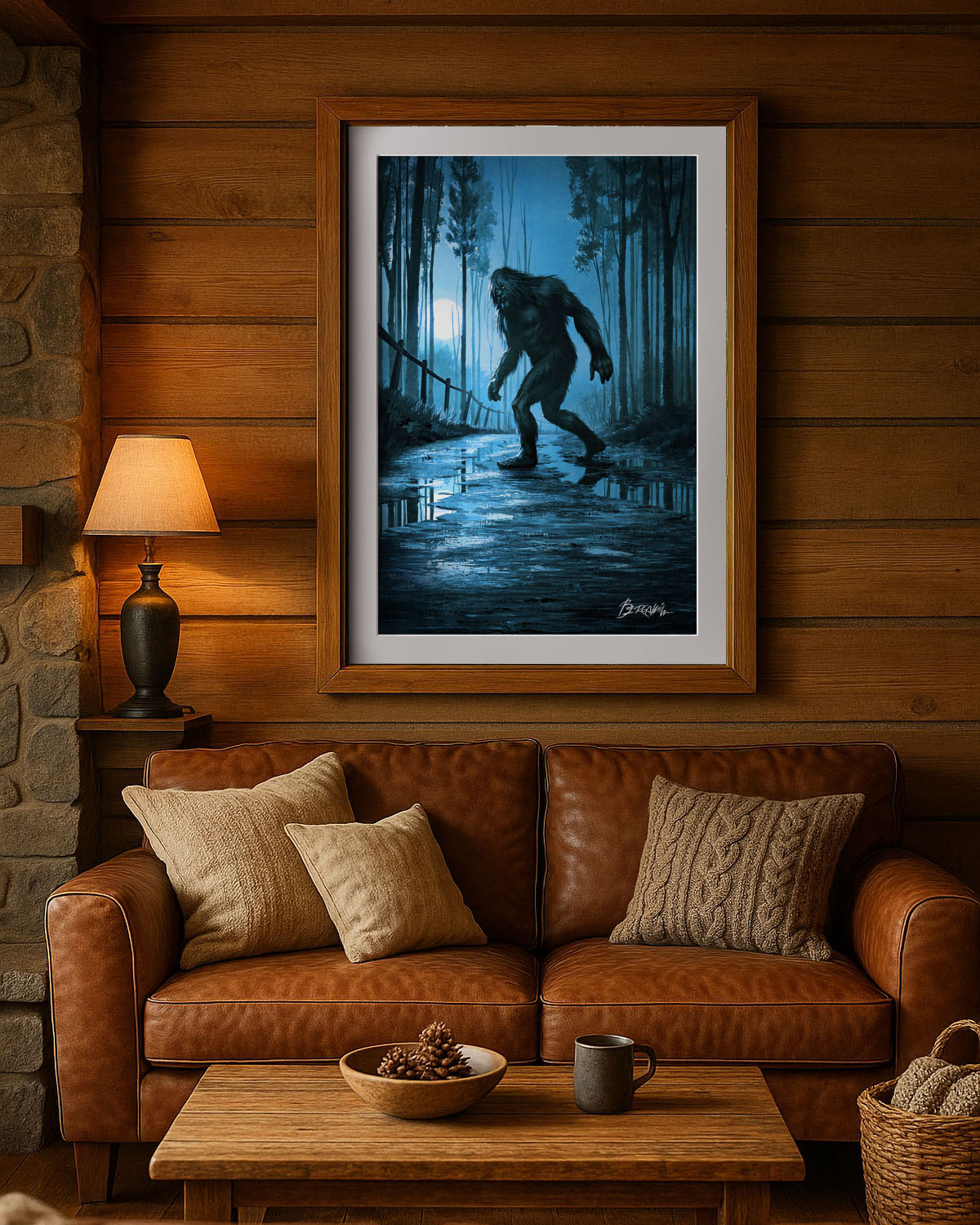 The Creature of Boggy Creek – Bergamin Art