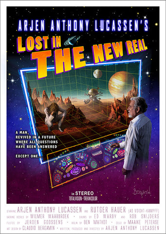 Arjen Lucassen - Lost in the New Real. Cover Poster