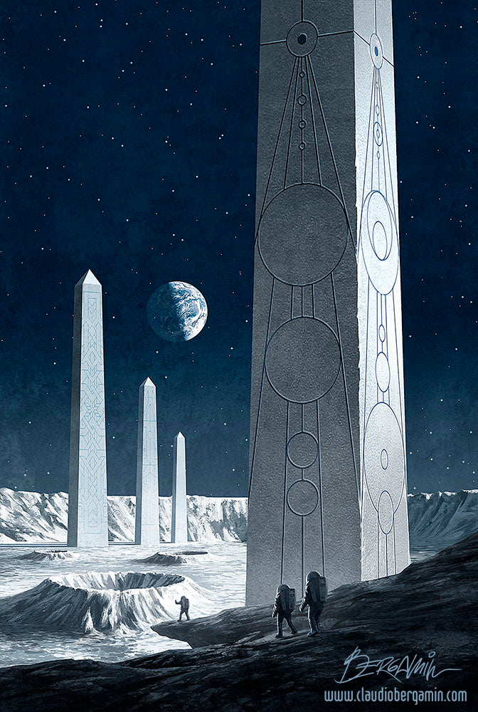 Obelisks on the Moon