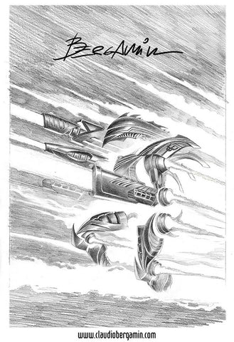 Judas Priest - Pencil on paper (limited to 300)